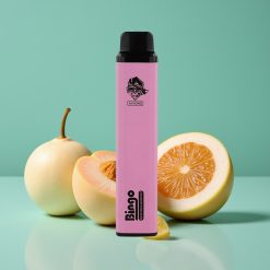 Aivono AIM BINGO 4000 Puffs Rechargeable 10 mL Pêche Blanche Pamplemousse Vape Jetable 1000mAh