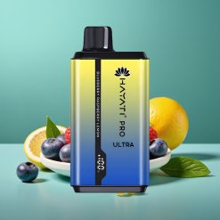 Hayati Pro Ultra 15000 Puffs – 850mAh – 2×12ml – 2% – Myrtille Framboise Citron