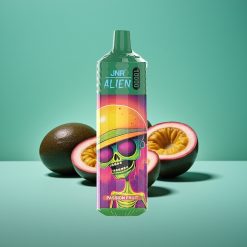JNR Alien 10000 Puffs Vape Jetable Fruit de la Passion – 20ml E-liquide, 850mAh, Charge Rapide Type-C, LED RGB