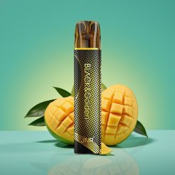 JNR Black&Golden 800 Puffs Vape Jetable Triple Mangue – 550mAh, 2ml E-Liquide, TPD, Sans Recharge, 2% Nicotine