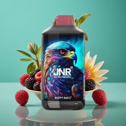 JNR Falcon 16000 Puffs – Berry Burst – 22ml – Dual Mesh Coil – Smart LED Display – 0%,2% Nicotine