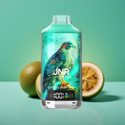 JNR Falcon X 18000 Puffs Vape Jetable Fruit de la Passion Kiwi – 24ml/750mAh – Double Mesh & Double Coeur – Affichage Digital – Charge Rapide Type-C