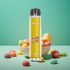 JNR Gold380 6000 Puffs Vape Jetable Skittles – 1500mAh, 1.0ohm Mesh Coil, 13ml (0%/2%/5% Nicotine)