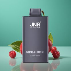 JNR Mega Box 25000 Puffs Vape Jetable Cerise-Baies – 30ml / 850mAh / Dual Mesh Coil / Charge Type-C / 2% Nicotine