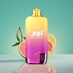 JNR Rainbow 10500 Puffs Vape Jetable Citron Rose – 18ml Réservoir, 0.8ohm Mesh, Charge USB-C, 600mAh