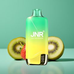 JNR Rainbow 10500 Puffs Vape Jetable Fraise Kiwi – 18ml Réservoir, 600mAh Batterie, 0.8ohm Mesh Coil, Chargement USB-C