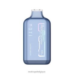 MOTI Vape Flavors Belgique DNJ0H28 | MOTI Ultra vape jetable (5%, 6000 bouffées) gomme à la pêche et aux myrtilles