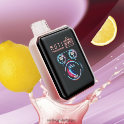 MOTI Vape Flavors Belgique DNJ0H8 | MOTI Triplus Vape jetable 20k (5%, 20000 bouffées) limonade rose