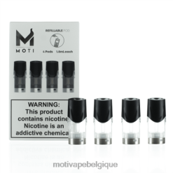 MOTI Vape Price DNJ0H74 | MOTI cartouches de dosettes de remplacement rechargeables (paquet de 4)