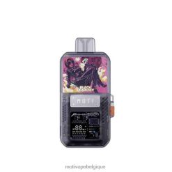 MOTI Vape Review DNJ0H86 | MOTI Go Pro pod+appareil jetable perle noire glacée