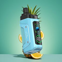 Razz Bar 45000 Puffs Vape Jetable Fruit Tropical et Framboise – 1.0 Ohm Mesh Coil, Airflow Réglable, Batterie 650 mAh, Rechargeable Type-C, 20 mg/ml de Nicotine