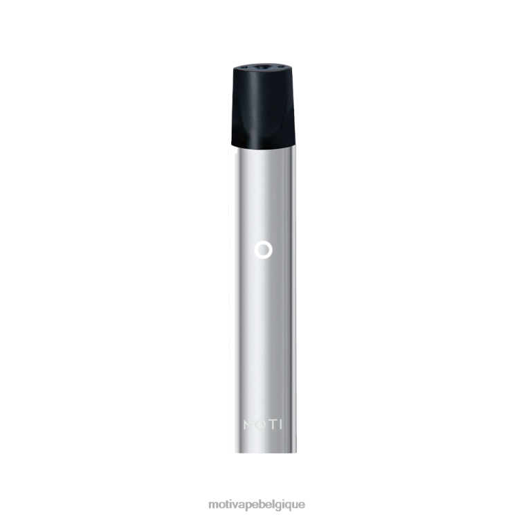 MOTI Vape Pop Belgique DNJ0H117 | MOTI appareil classique argent brillant